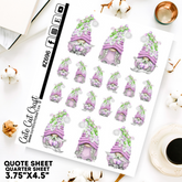 Pink Holiday Gnomes
